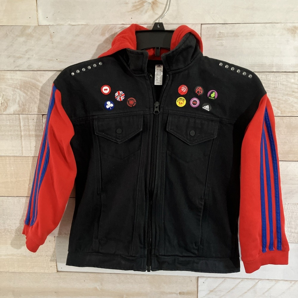 adidas kids Marvel Spider Man Jacket XS